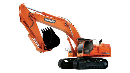 探秘斗山DX700LC挖掘机 重型工程的铁甲巨兽